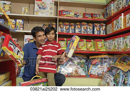father and son shopping for toys View Large Photo Image Stock Image - father and son shopping for toys. Fotosearch