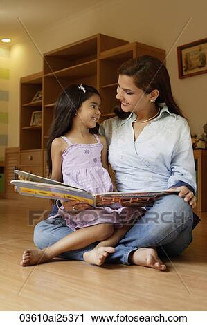 mother and daughter coloring View Large Photo Image Stock Image - mother and daughter coloring. Fotosearch