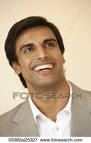 Stock Photo - portrait of smiling businessman. Fotosearch
