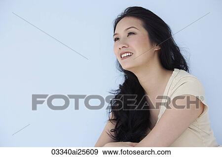 woman looking off into distance View Large Photo Image Stock Photo - woman looking off into distance. Fotosearch
