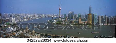 Picture - Cityscape of Shanghai. Fotosearch