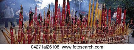 Incese offerings at Po Lin Monastery celebrating the Chinese New Year, Lantau Island, Hong Kong View Large Photo Image Stock Photo - Incese offerings at Po Lin Monastery celebrating the Chinese New Year, Lantau Island, Hong Kong. Fotosearch
