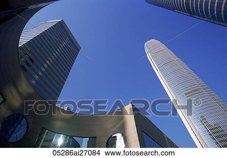 China, Hong Kong, Central, IFC, International Finance Centre Building View Large Photo Image Picture - China, Hong Kong, Central, IFC, International Finance Centre Building. Fotosearch
