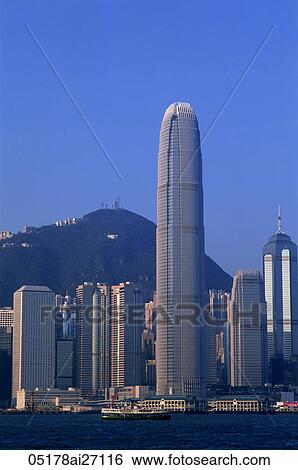 China, Hong Kong, City Skyline and Victoria Peak View Large Photo Image Stock Photograph - China, Hong Kong, City Skyline and Victoria Peak. Fotosearch