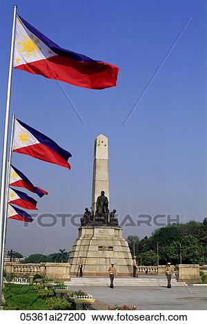 Philippines, Manila, Rizal Memorial Statue View Large Photo Image Stock Image - Philippines, Manila, Rizal Memorial Statue. Fotosearch