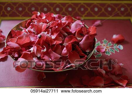Red rose petals in bronze bowl View Large Photo Image Stock Image - Red rose petals in bronze bowl. Fotosearch