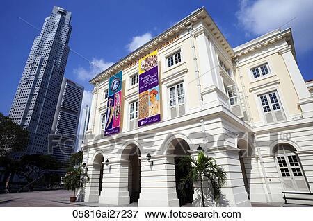 Singapore, Asian Civilisations Museum View Large Photo Image Stock Photo - Singapore, Asian Civilisations Museum. Fotosearch