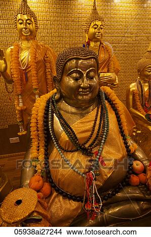 Picture - Singapore, Chinatown, Buddha Statue. Fotosearch