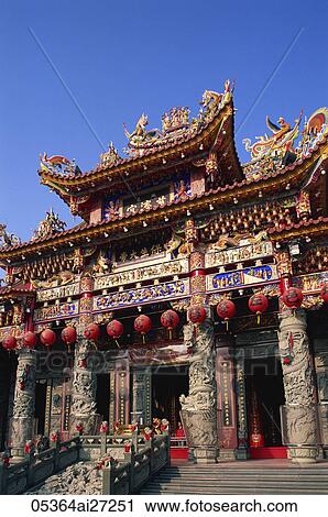 Taiwan, Kaohsiung, Shuen-sanzi-ten Temple View Large Photo Image Stock Image - Taiwan, Kaohsiung, Shuen-sanzi-ten Temple. Fotosearch