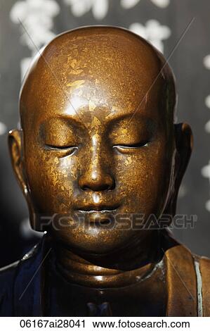 Bronze head of Buddha statue. Asakusa Kannon Temple, Japan View Large Photo Image Stock Image - Bronze head of Buddha statue. Asakusa Kannon Temple, Japan. Fotosearch