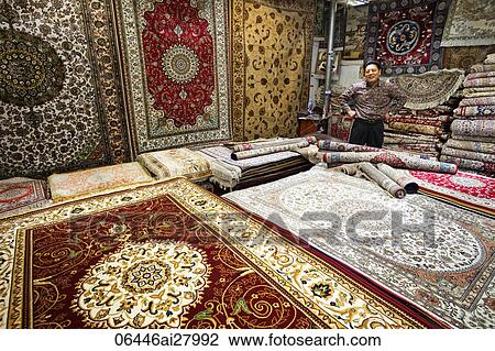 China, Beijing, The Silk Market, Carpet Shop View Large Photo Image Stock Image - China, Beijing, The Silk Market, Carpet Shop. Fotosearch