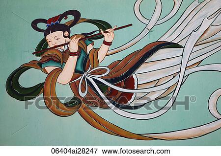 Gyeongju, Bulguksa Temple, Detail of Maiden Playing Flute, Korea View Large Photo Image Stock Photo - Gyeongju, Bulguksa Temple, Detail of Maiden Playing Flute, Korea. Fotosearch