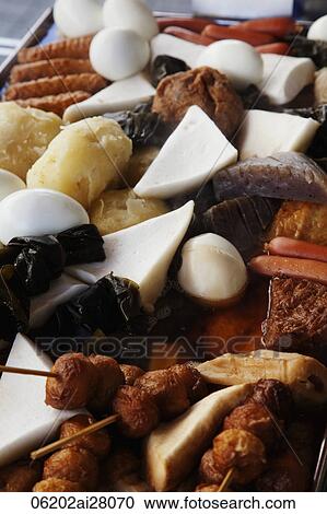 Stock Image - Japanese Food Oden. Japan. Fotosearch
