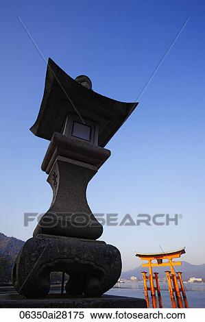 Miyajima Island, Itsukushima Shrine, Torii Gate. Japan View Large Photo Image Stock Photography - Miyajima Island, Itsukushima Shrine, Torii Gate. Japan. Fotosearch