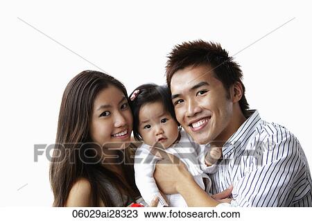 mother and father holding baby and smiling View Large Photo Image Stock Image - mother and father holding baby and smiling. Fotosearch