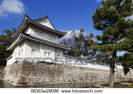 Nijo Castle, Japan, Kyoto View Large Photo Image Stock Photograph - Nijo Castle, Japan, Kyoto. Fotosearch