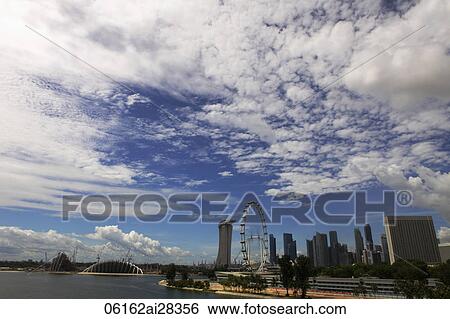 Singapore skyline and Marina Bay View Large Photo Image Stock Photograph - Singapore skyline and Marina Bay. Fotosearch