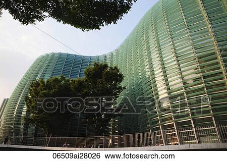 The National Art Center, Kisho Kurokawa Architect, Japan, Tokyo View Large Photo Image Stock Photograph - The National Art Center, Kisho Kurokawa Architect, Japan, Tokyo. Fotosearch
