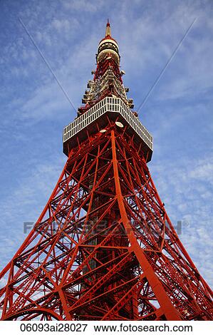 Stock Photo - Tokyo Tower, Japan. Fotosearch
