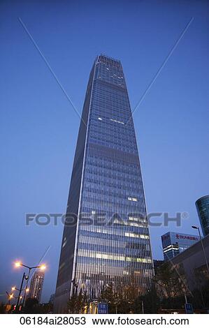 World Trade Centre Building at night. China, Beijing, Chaoyang District View Large Photo Image Stock Image - World Trade Centre Building at night. China, Beijing, Chaoyang District. Fotosearch