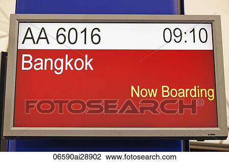 Airport departure sign for Bangkok, Hong Kong Airport. View Large Photo Image Stock Image - Airport departure sign for Bangkok, Hong Kong Airport.. Fotosearch