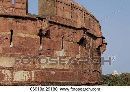 Close up of a wall of the Agra Fort, India View Large Photo Image Stock Image - Close up of a wall of the Agra Fort, India. Fotosearch