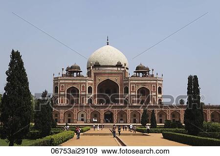 Humayun's Tomb. New Delhi, India View Large Photo Image Stock Photo - Humayun's Tomb. New Delhi, India. Fotosearch