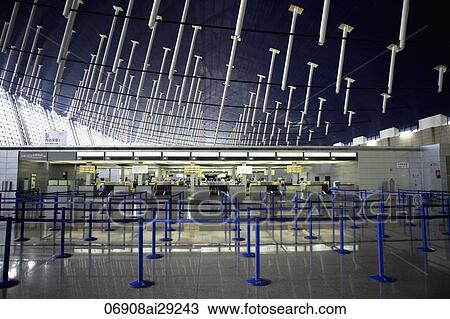 Interior of Shanghai Pudong International Airpot customs area, China View Large Photo Image Stock Image - Interior of Shanghai Pudong International Airpot customs area, China. Fotosearch