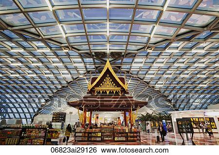 Suvarnabhumi Airport, Duty Free Shops Bangkok, Thailand View Large Photo Image Stock Photograph - Suvarnabhumi Airport, Duty Free Shops Bangkok, Thailand. Fotosearch