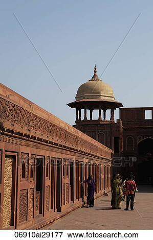 Wall of the Agra Fort, India View Large Photo Image Stock Photo - Wall of the Agra Fort, India. Fotosearch
