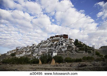 Stock Photography - Likir Monastery in Leh, Ladakh, India. Fotosearch
