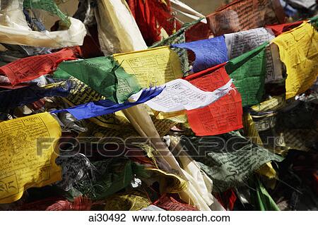 Prayer flags at Taglang La Pass, the second highest pass in the world, Ladakh, India View Large Photo Image Stock Image - Prayer flags at Taglang La Pass, the second highest pass in the world, Ladakh, India. Fotosearch