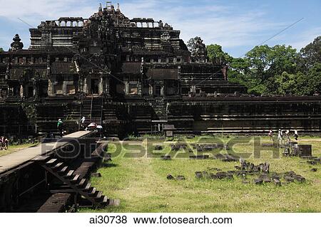 Stone ruins of Angkor Wat, Siem Reap, Cambodia View Large Photo Image Stock Photo - Stone ruins of Angkor Wat, Siem Reap, Cambodia. Fotosearch