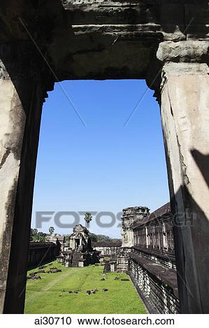 View through stone doorway of Angkor Wat, Cambodia View Large Photo Image Stock Image - View through stone doorway of Angkor Wat, Cambodia. Fotosearch