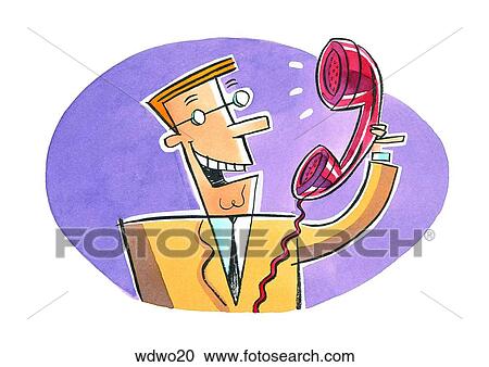 Clipart - Call. Fotosearch