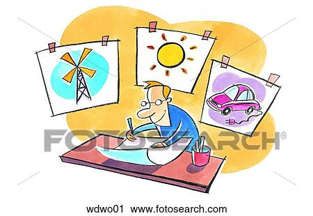 Design View Large Illustration Clip Art - Design. Fotosearch