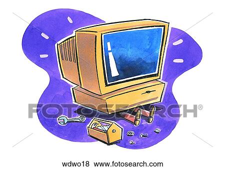 Technician View Large Illustration Stock Illustration - Technician. Fotosearch