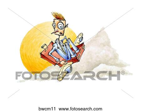 Business Travel View Large Illustration Clip Art - Business Travel. Fotosearch