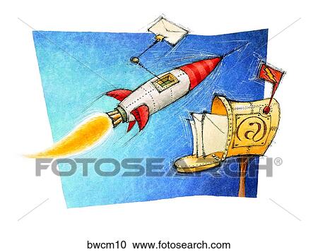 Email View Large Illustration Clipart - Email. Fotosearch