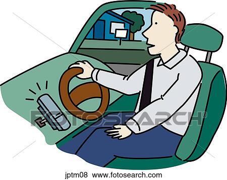 Stock Illustration - Car Phone. Fotosearch