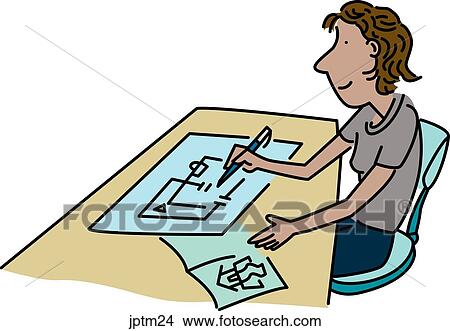 Drafting View Large Illustration Stock Illustration - Drafting. Fotosearch
