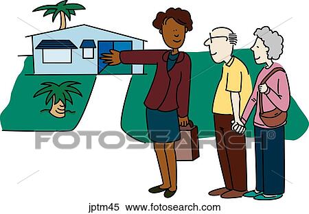 Showing a House View Large Illustration Stock Illustration - Showing a House. Fotosearch