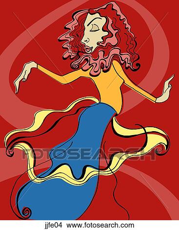 Stock Illustration - Dance. Fotosearch