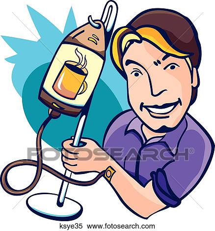 Caffeine IV View Large Illustration Stock Illustration - Caffeine IV. Fotosearch