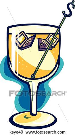 Cocktail View Large Illustration Stock Illustration - Cocktail. Fotosearch