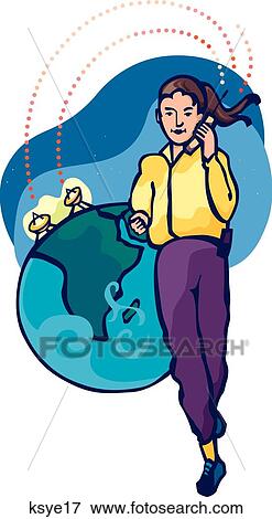 Stock Illustration - Contact. Fotosearch
