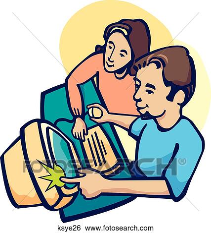 Cooperation View Large Illustration Stock Illustration - Cooperation. Fotosearch