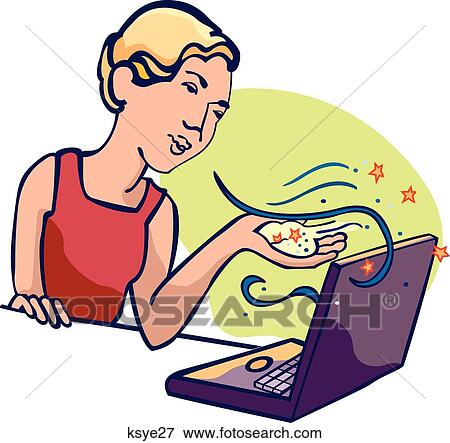 Lady Luck View Large Illustration Stock Illustration - Lady Luck. Fotosearch