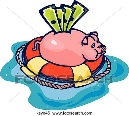 Life Savings View Large Illustration Stock Illustration - Life Savings. Fotosearch