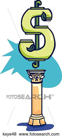 Money Hero View Large Illustration Stock Illustration - Money Hero. Fotosearch